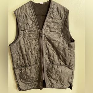 Barbour Quilted Vest / zip in jacket liner